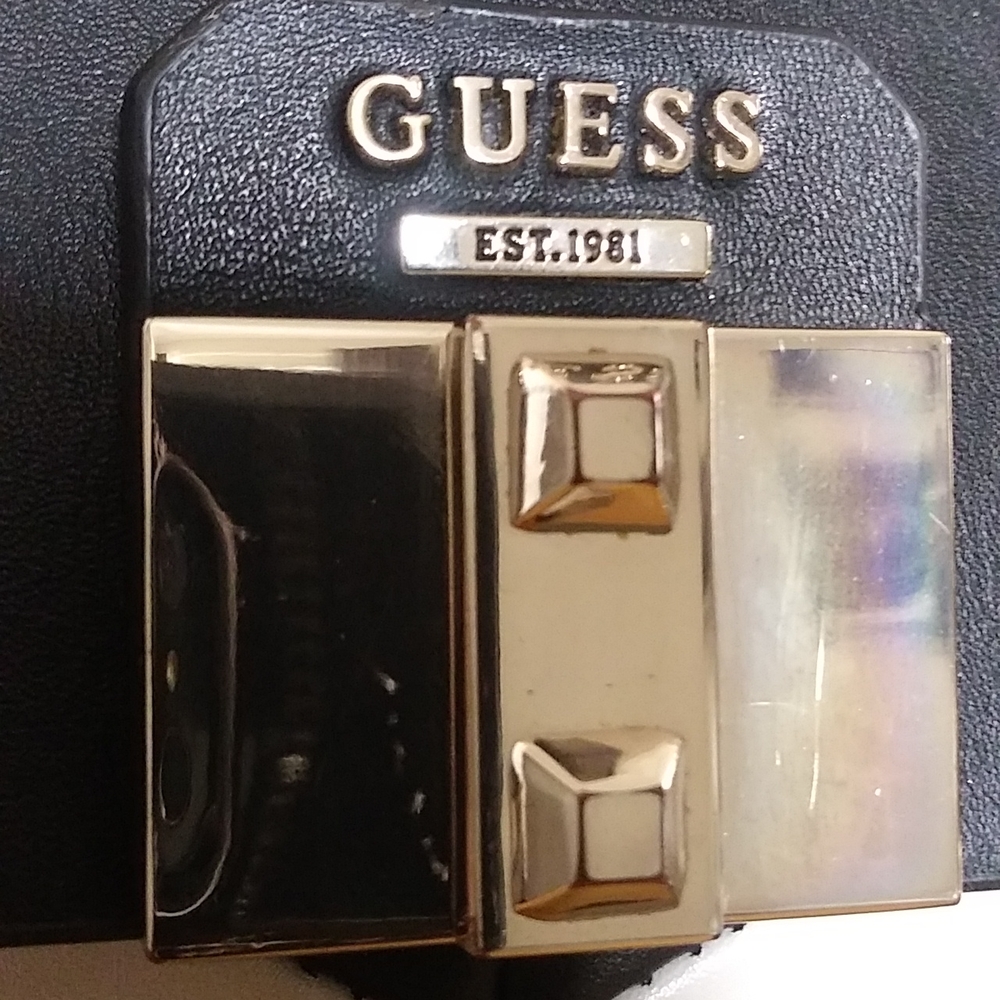 Guess crossbody convertible black and white bag small - Picture 16 of 16